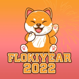 FlokiYear2022 Logo