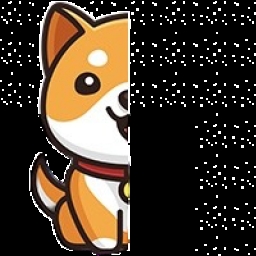 Half-Baby-Doge-Coin Logo