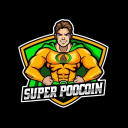 SuperPoocoin Logo