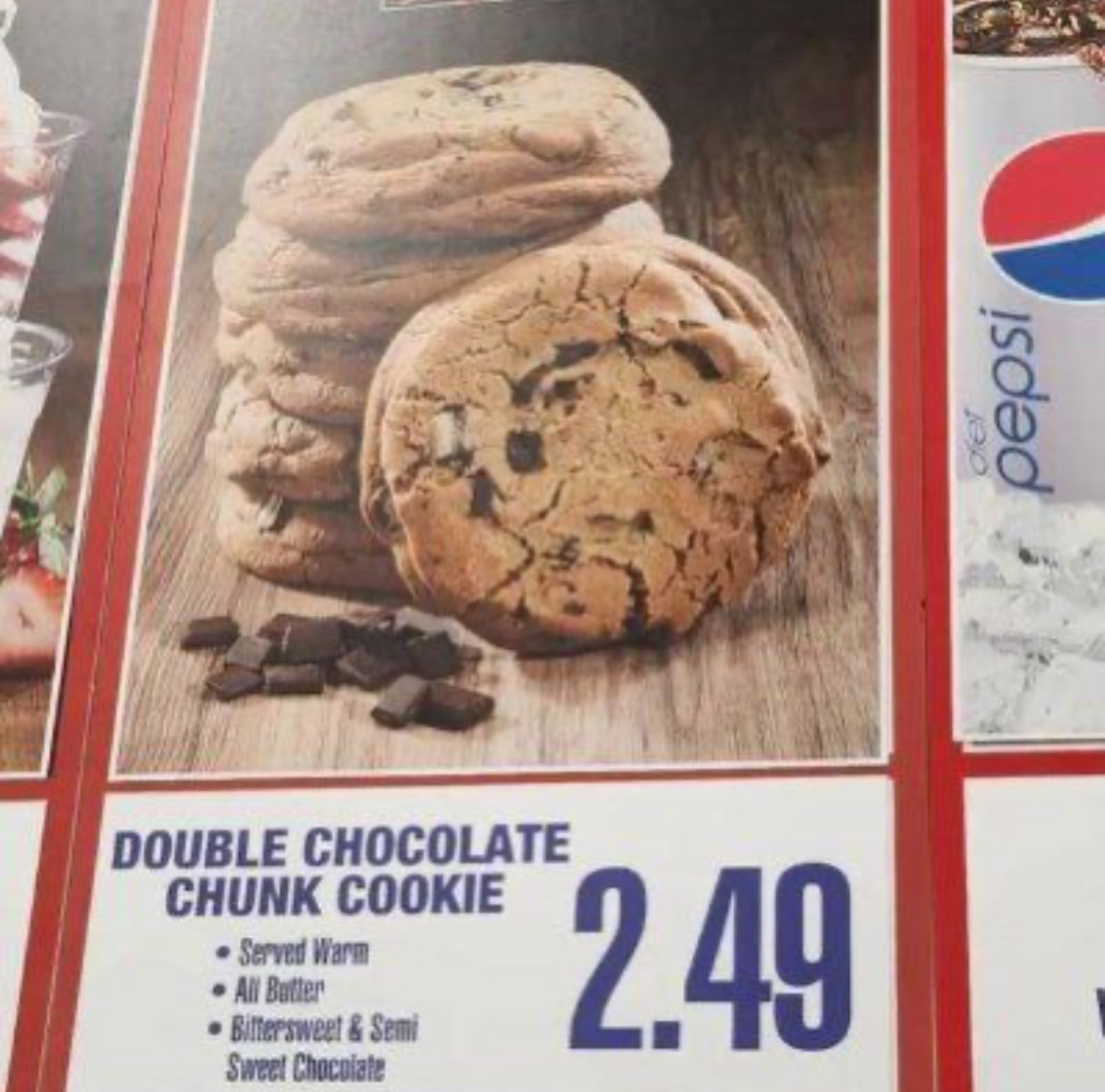 Costco Double Chocolate Chunk