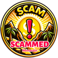 SCAMMED memecoin