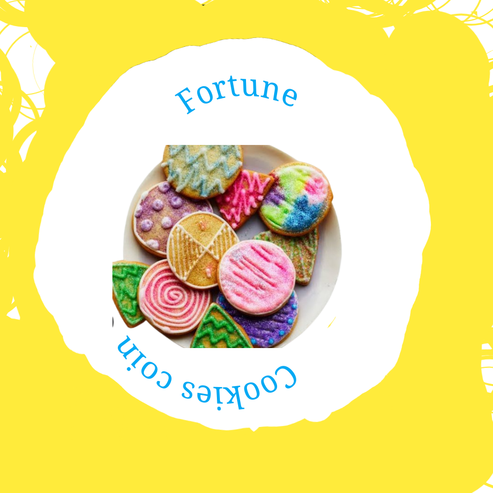 Fortune cookie coin