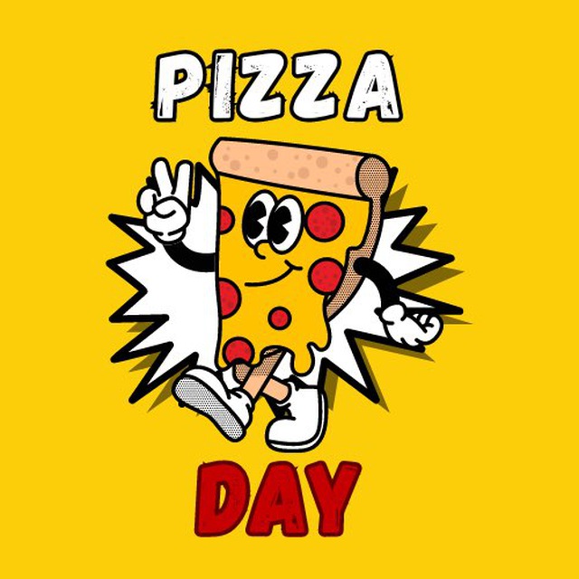 Pizzaday  Trend Logo