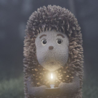 Hedgehog in the fog