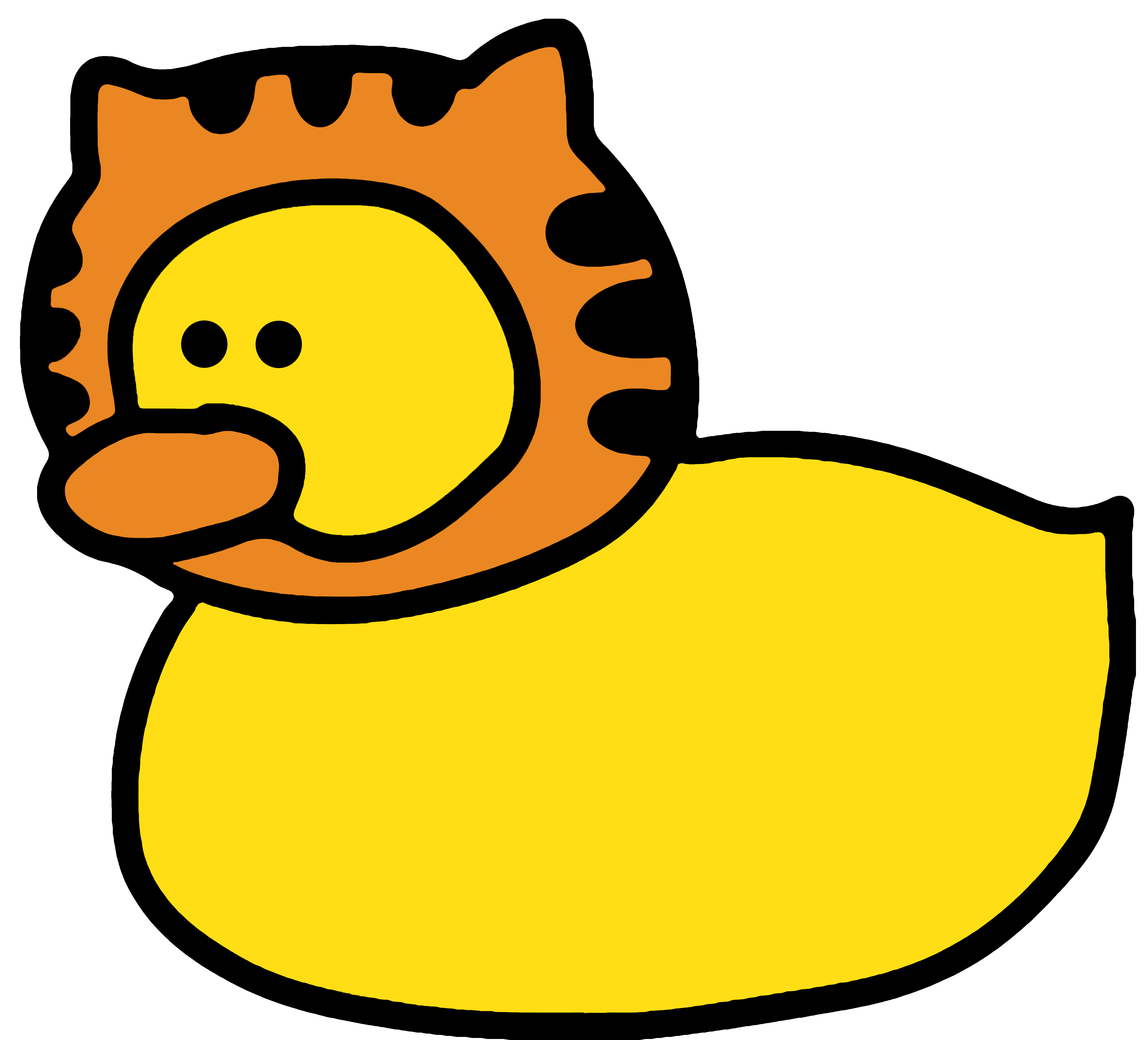 cat duck