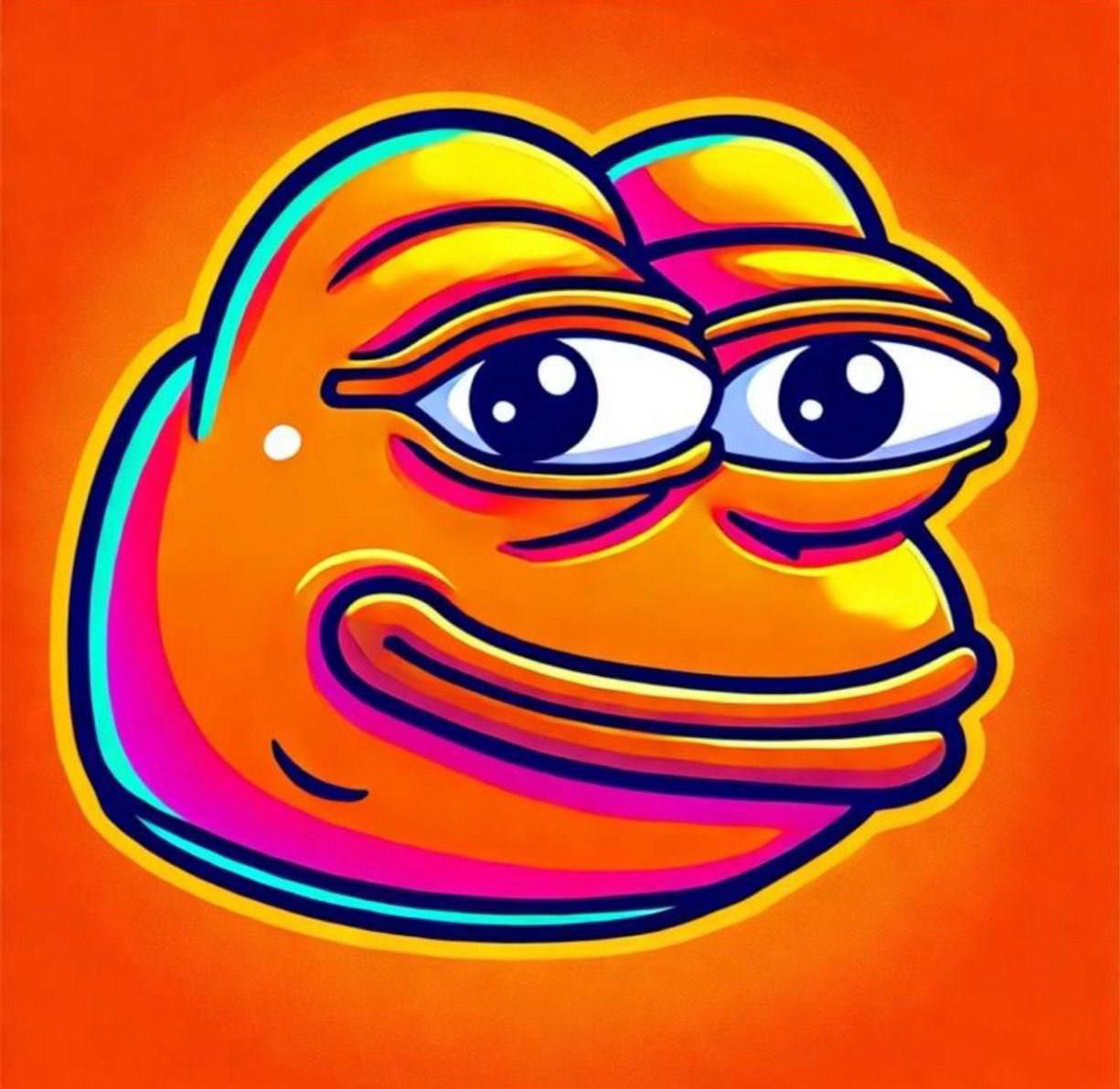 Orange Pepe