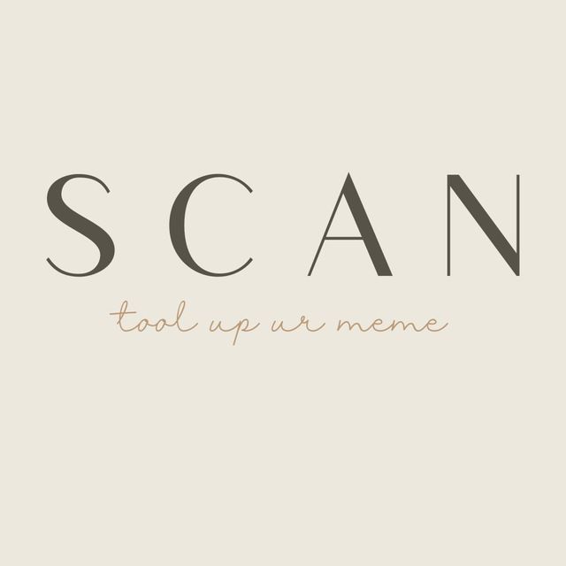 Scan-meme-official  Trend Logo