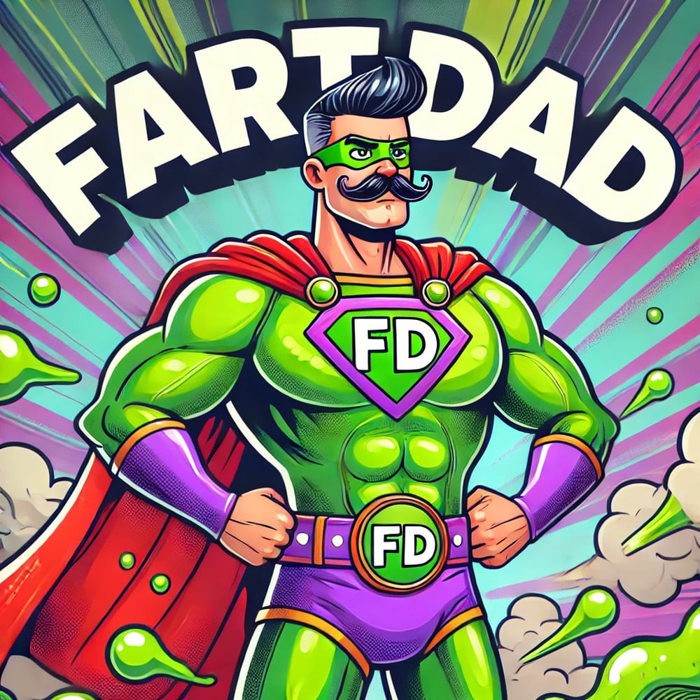 Fart-Dad  Trend Logo