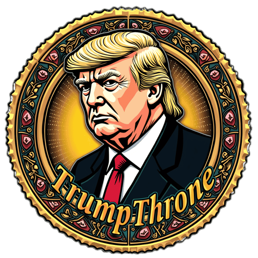 TRUMP-THRONE  Trend Logo