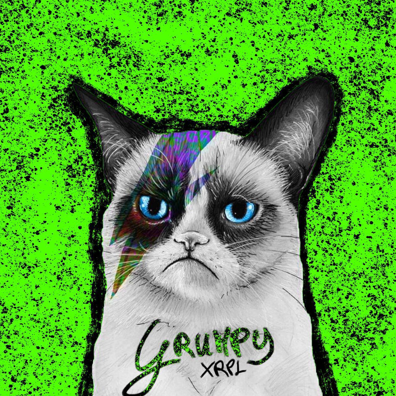 Grumpy-Xrpcto  Trend Logo