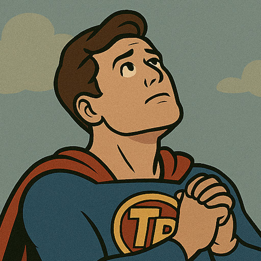 Thoughts-and-Prayers-Man  Trend Logo