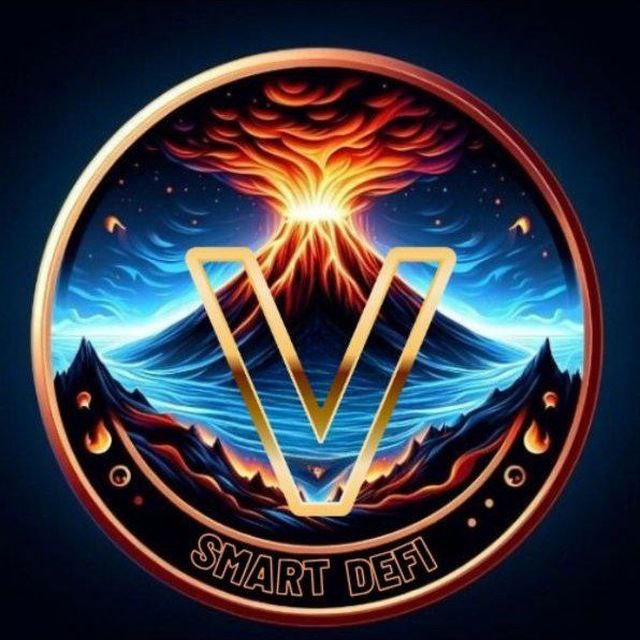 Volcano-SmartDefi  Trend Logo