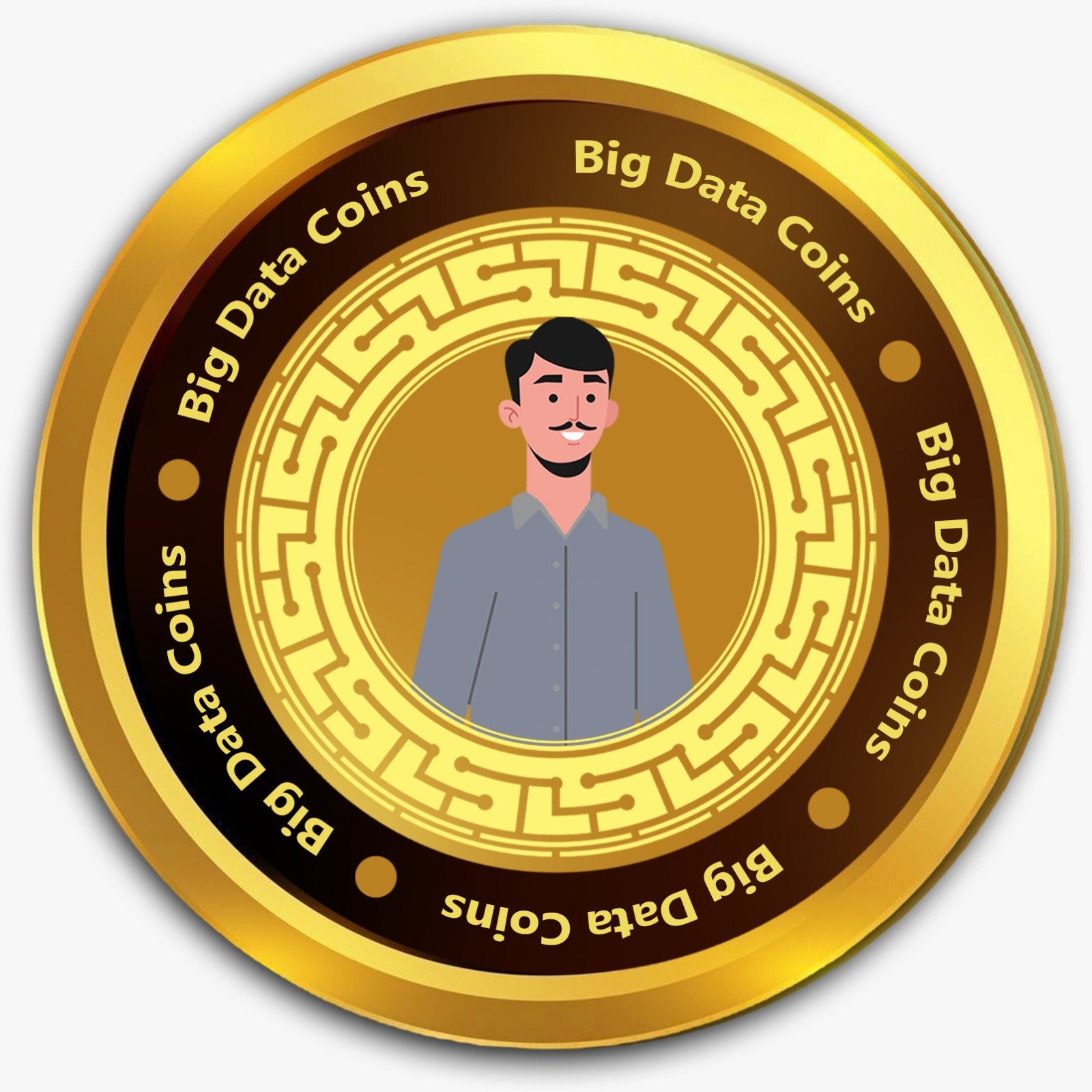 Big-Data-Coins  Trend Logo