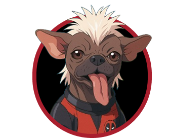 PEGGY-THE-DEADPOOL-DOG  Trend Logo