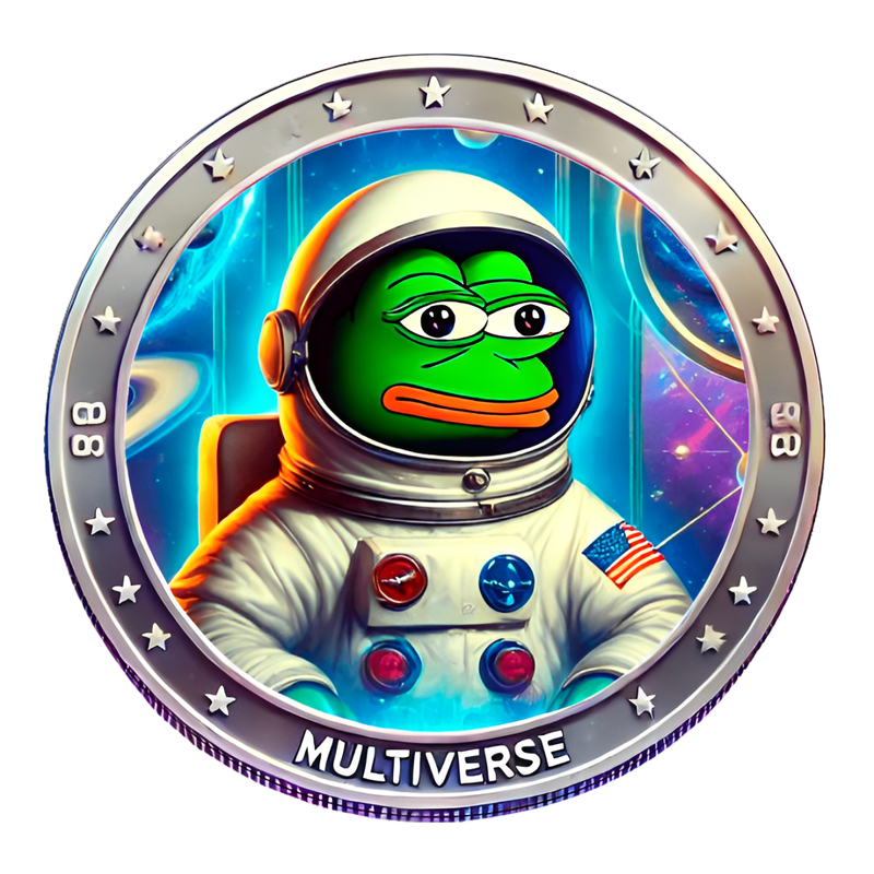 Pepe-Multiverse  Trend Logo