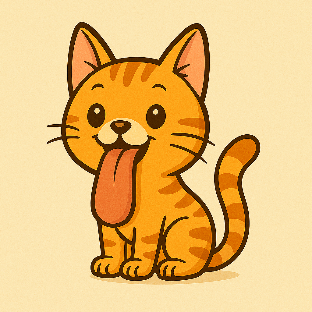 Long Tongue Kitty