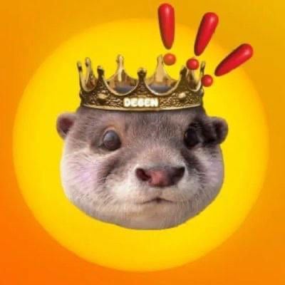 Degen-the-Otter  Trend Logo