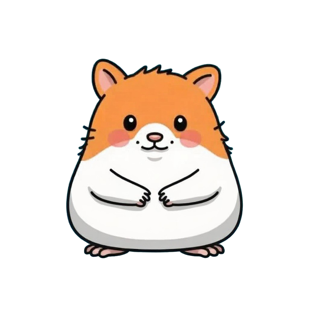 Peanut-the-Hamster  Trend Logo