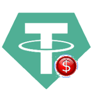 Tether-USD-USA  Trend Logo