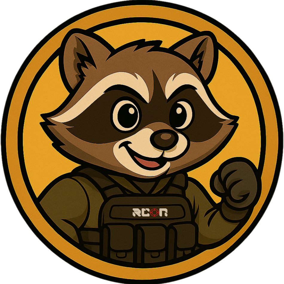 Recon-Raccoon  Trend Logo