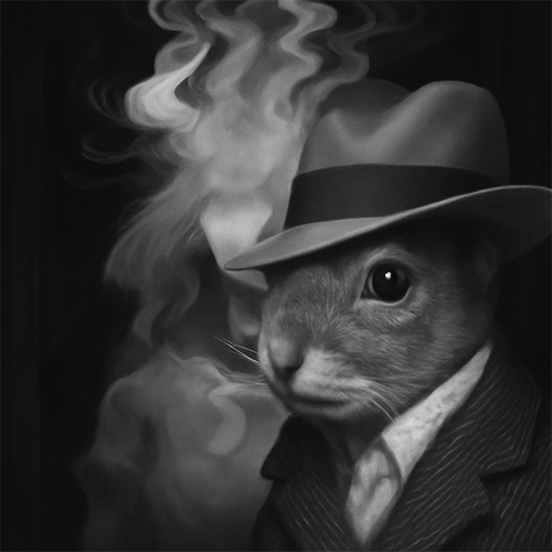 Zeros-Squirrel  Trend Logo