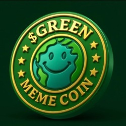 GREEN-MEME-COIN  Trend Logo