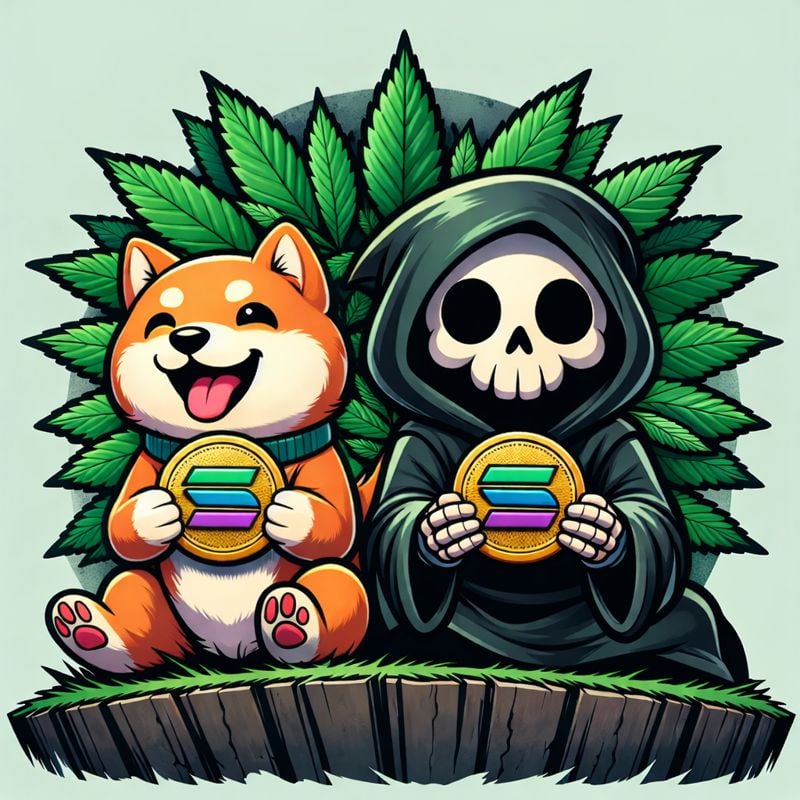 Grimmy-Inu-V2  Trend Logo