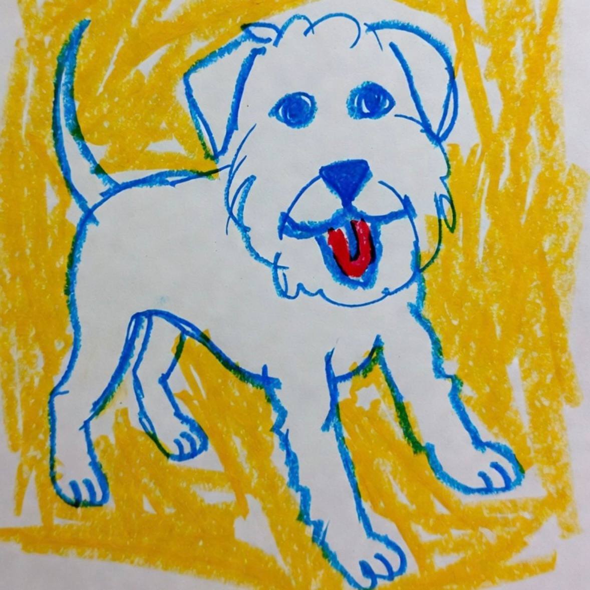 Hand-drawn-dog  Trend Logo