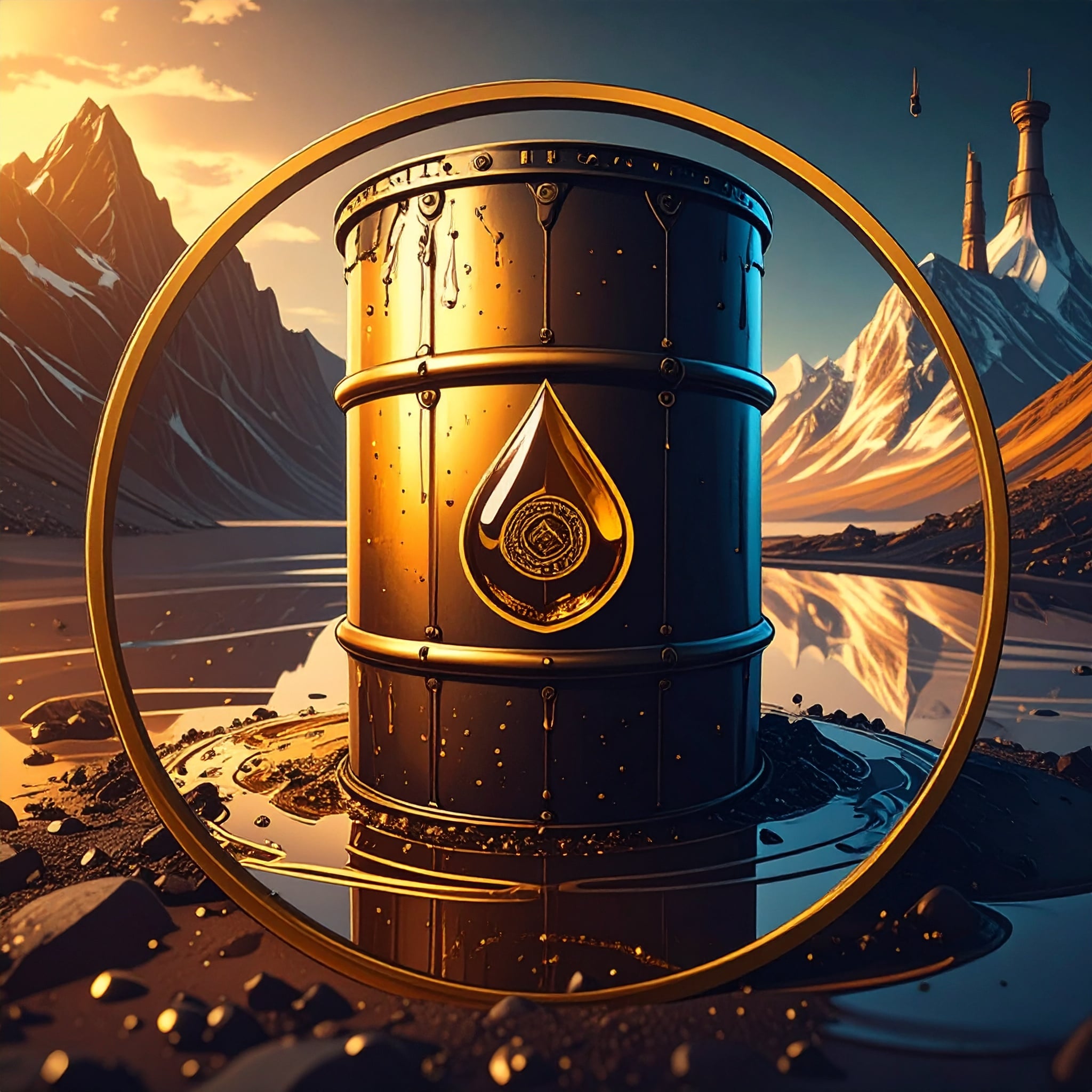 Crude Oil Reserve Logo