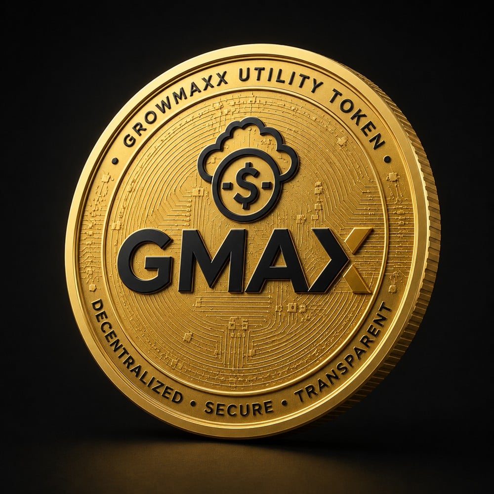 GROWMAXX UTILITY TOKEN Logo