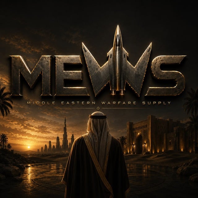 Middle Eastern Warfare Supply Logo