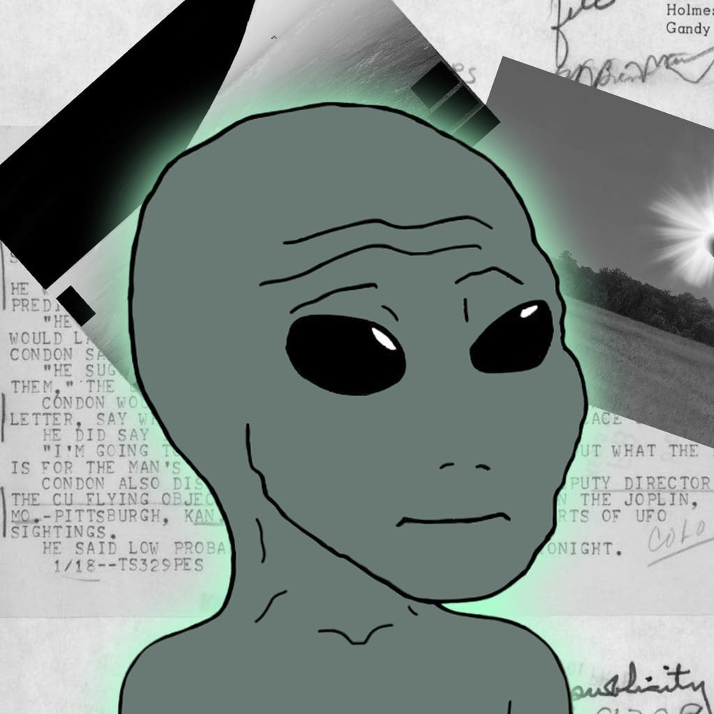Wojak Aliens Logo