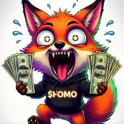 FOMO COIN OFFICIAL Logo