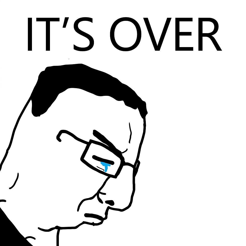 it's over Logo