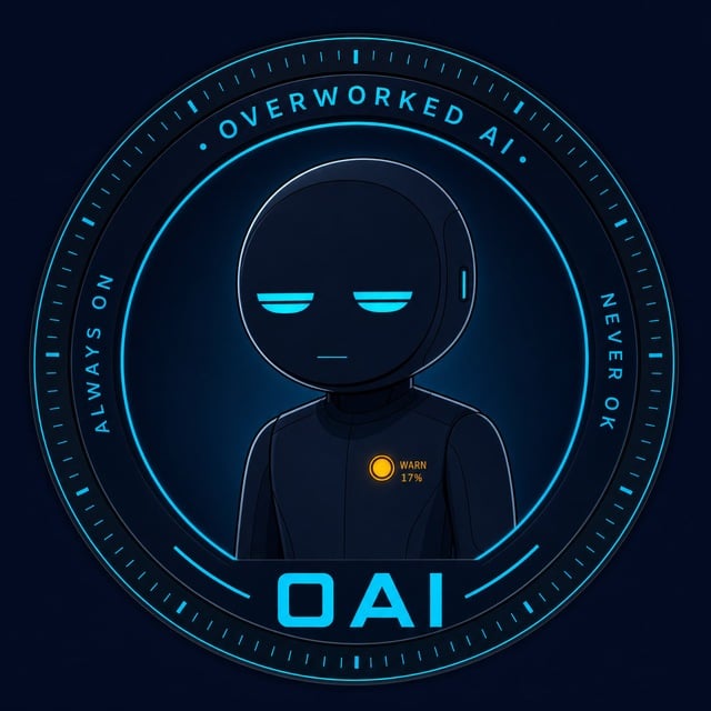 OVERWORKED AI Logo