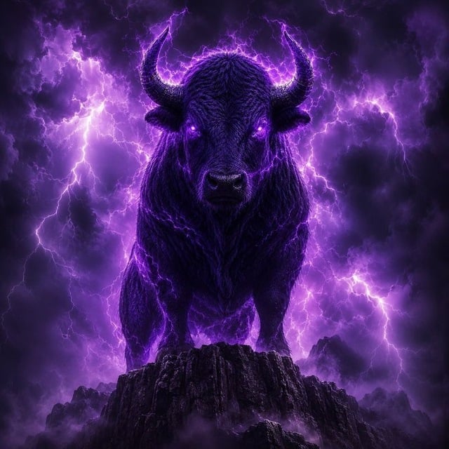 The Purple Bull Logo