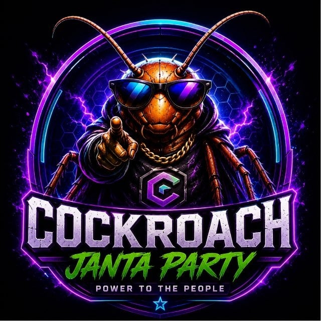 Cockroach Janta Party1 Logo