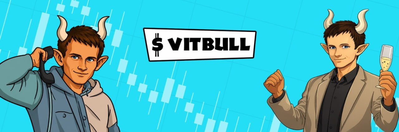 VITBULL Vitalik ETH Bull Logo
