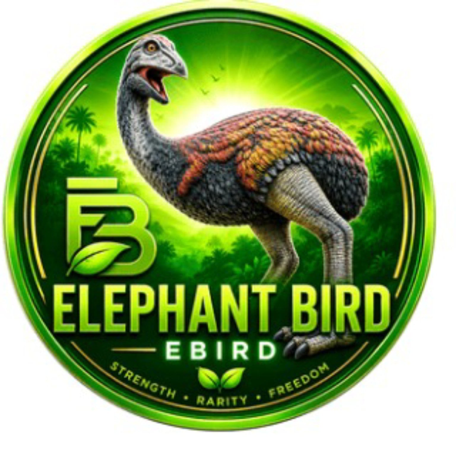 Elephant Bird Token Logo
