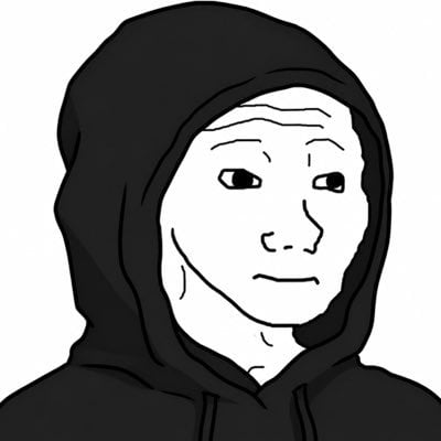Wojak in hood Logo