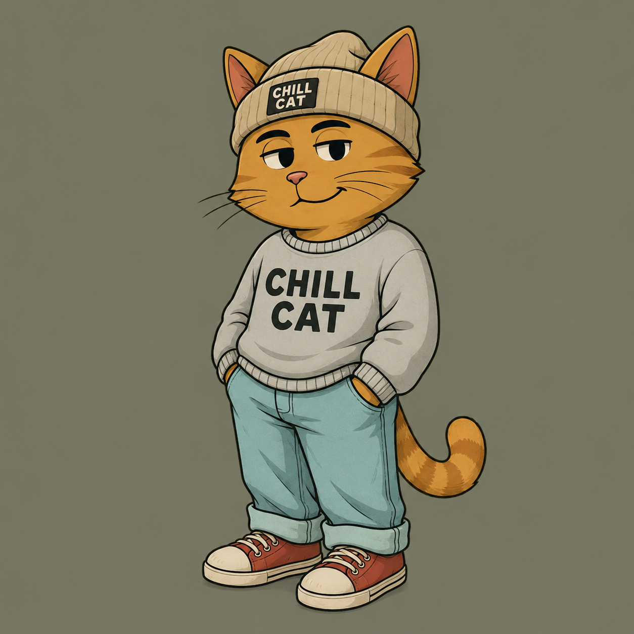 Just a Chill Cat