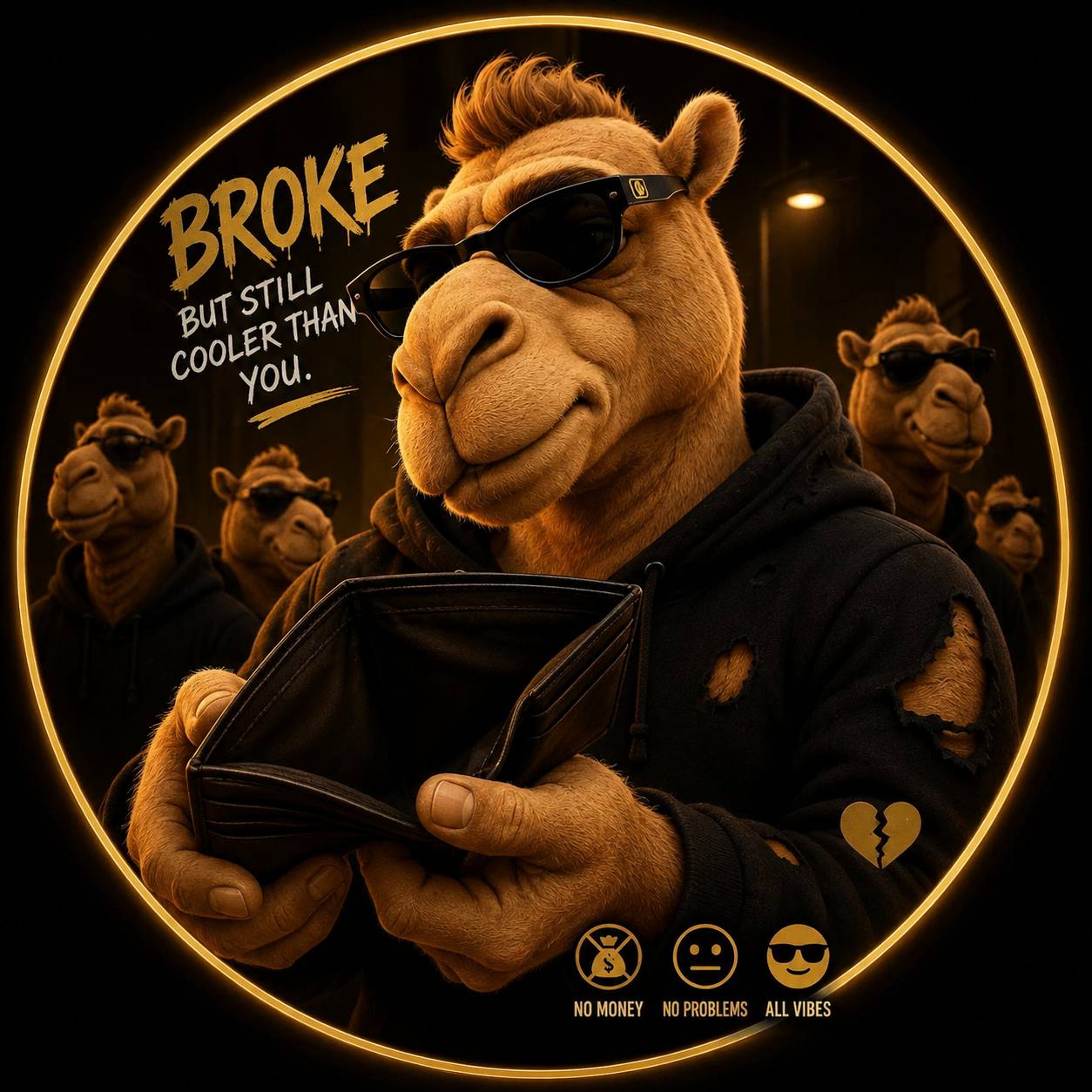 Broke Camel Logo