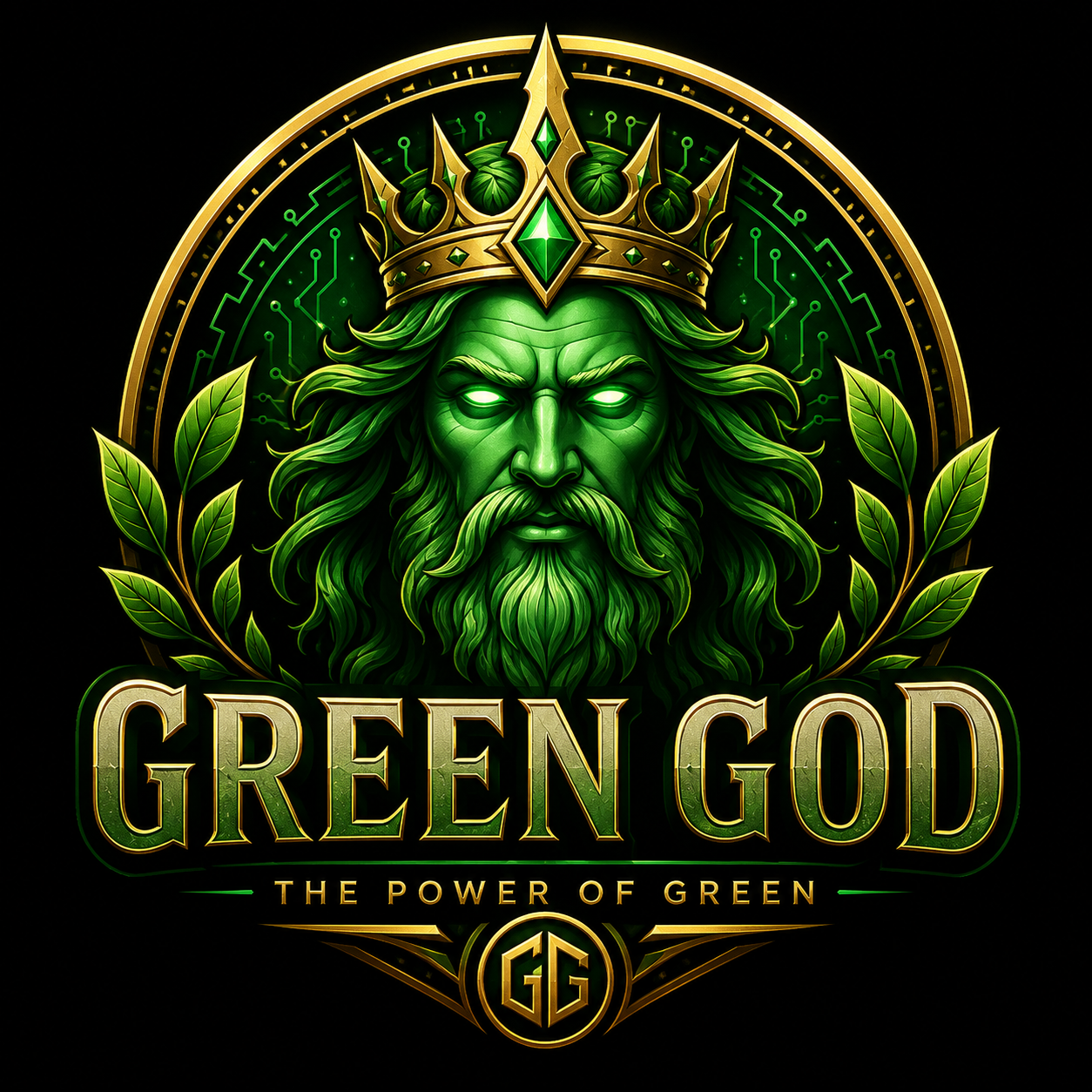 Green God Logo