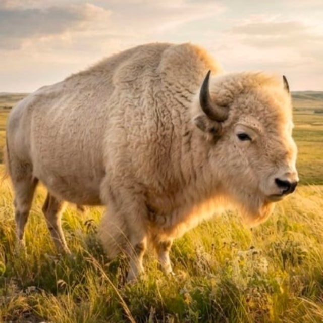 wild white buffallo Logo