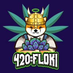 420FLOKI Logo