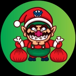 Santa-Wario-Coin Logo