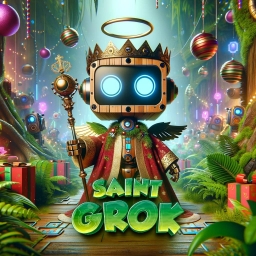 Saint-grok Logo