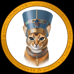 Nefertiti-Cat Logo