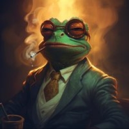 Pepe-smoking Logo