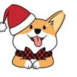 Sweet Santa Inu